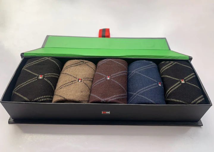 TH Premium Quality Full socks Gift Pack of 5 - Great Touch