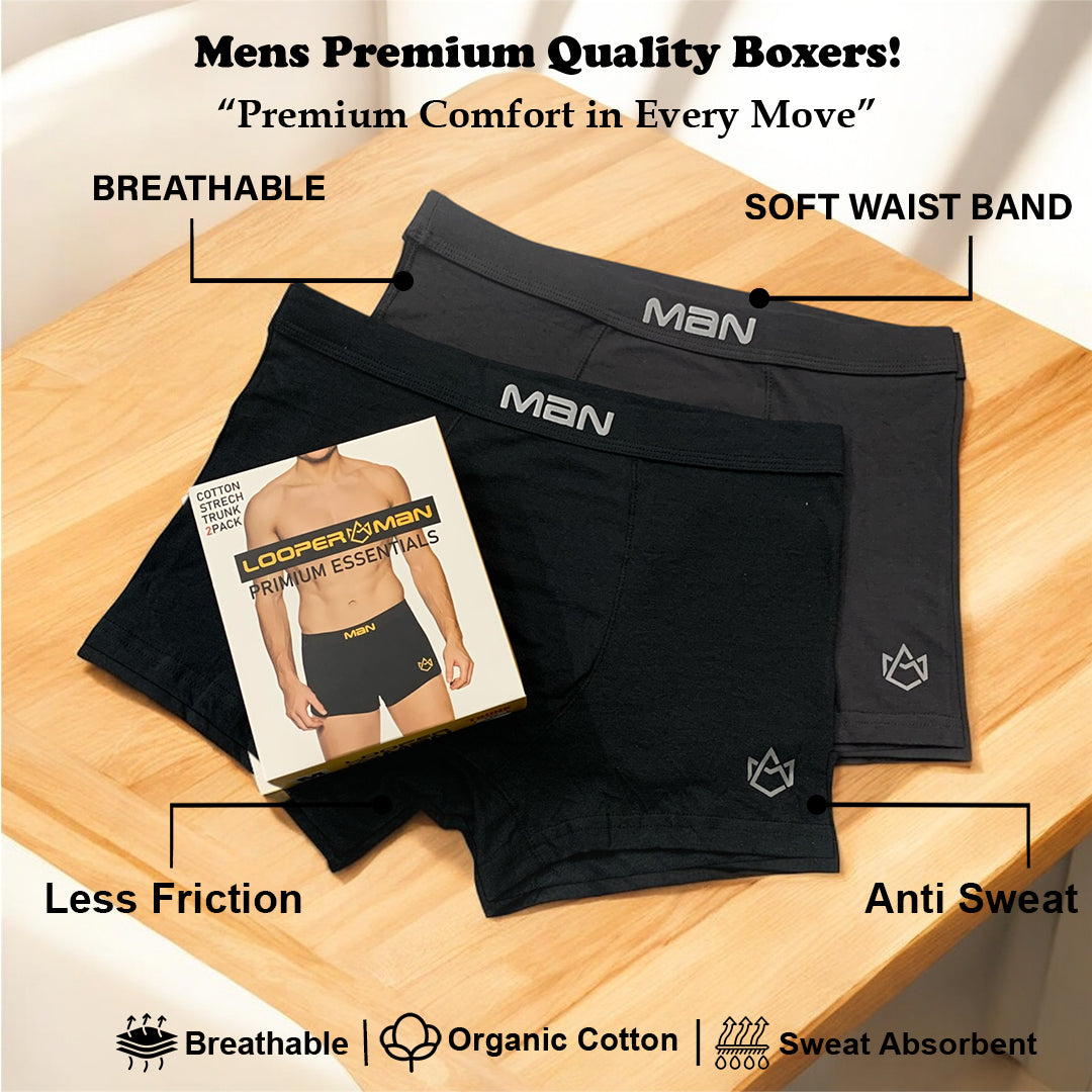 MAN Highly Comfortable Boxer Pack of 2
