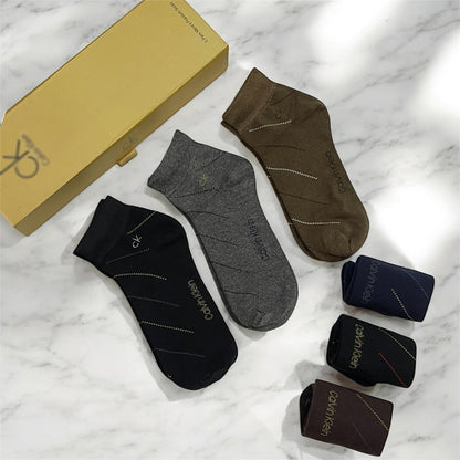 C-C-K Pack of 6 Gift Pack Half Ankle with Unique Pattern (Pack of 6)