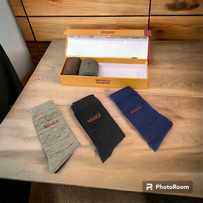 LVS Pack of 5 Gift Pack Pattern Socks - Great Touch