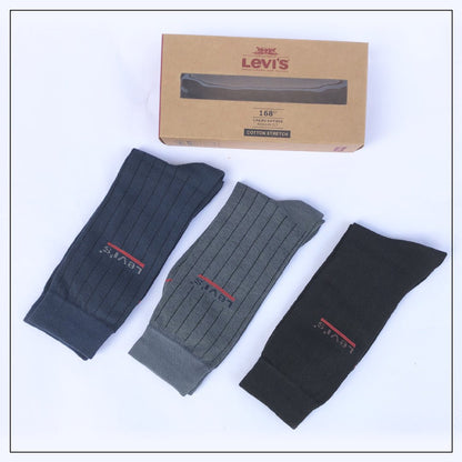LVS Premium Quality Full Socks Pack of 3 - Great Touch