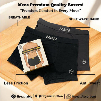 MAN Highly Comfortable Boxer Pack of 2 - Urban Monarch