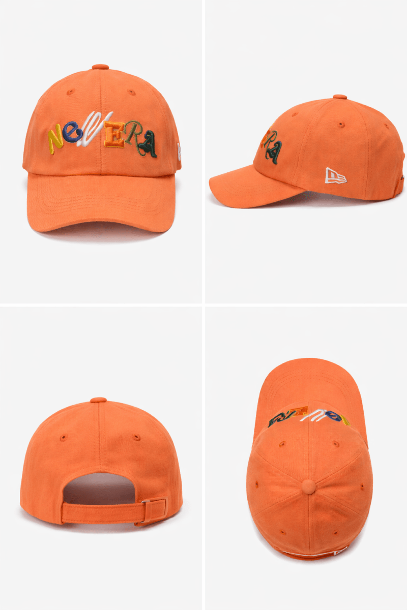 New Era MLB Blaze orange original Baseball cap - Urban Monarch