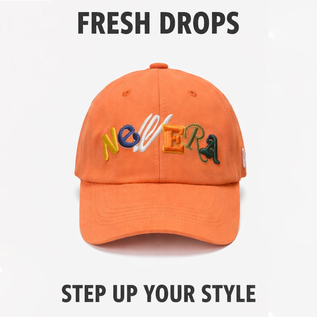 New Era MLB Blaze orange original Baseball cap - Urban Monarch
