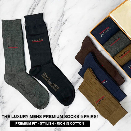 Signature Mens Socks Soft & Durable Gift pack of 5 (L - 04) - Urban Monarch