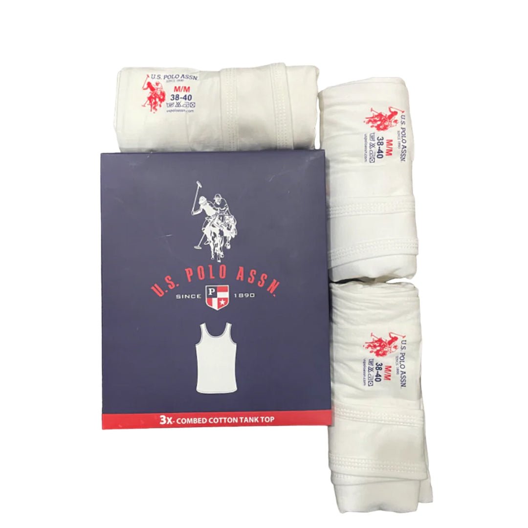 US Polo Vest (Under shirts) Pack of 3 - Great Touch
